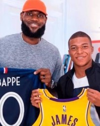 姆巴佩7亿年薪震惊NBA众星 詹姆斯：我要前往沙特！